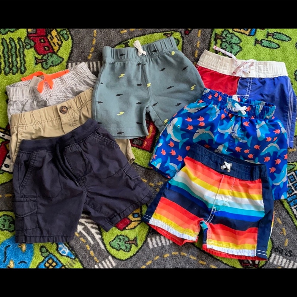 COPY - Lot of Swimwear/shorts Gap Oshkosh Carters OP EUC